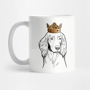 Welsh Springer Spaniel Dog King Queen Wearing Crown Mug